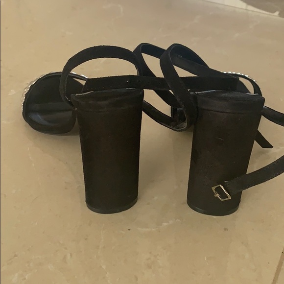 Tony Bianco Sebastian sandal in black kid suede - Picture 6 of 8